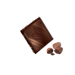 Dégustation - chocolat noir & éclats de fèves de cacao