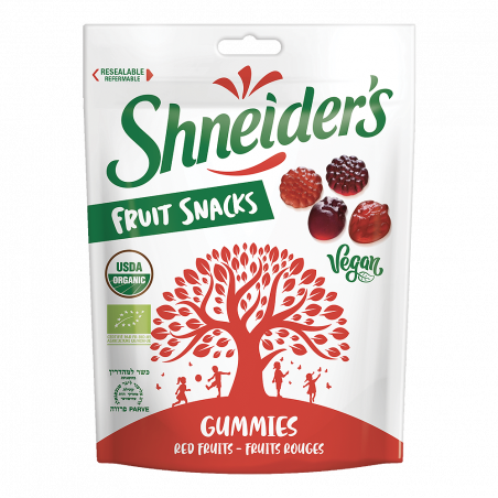 FRUIT SNACKS - Gummies - Fruits Rouges